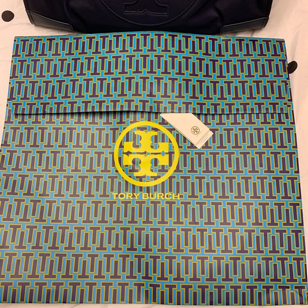 New Tory Burch plastic envelope Large